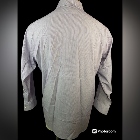 Arrow Regular Fit Stretch Long Sleeve Button Up Shirt Men’s 16 1/2 -32/33 (L) - Picture 2 of 4